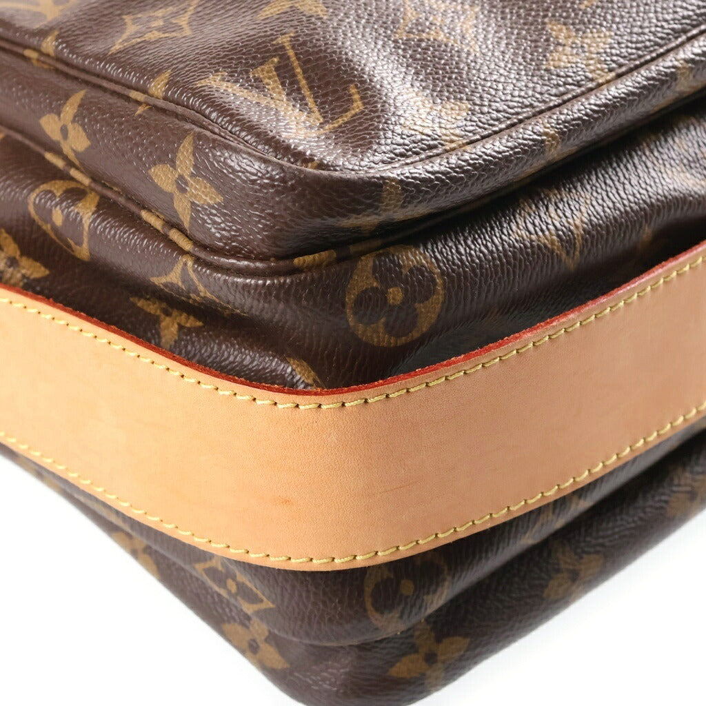 LOUIS VUITTON(ルイヴィトン) ナヴィグリオ ショルダーバッグ モノグラム PVCレザー ブラウン M50205