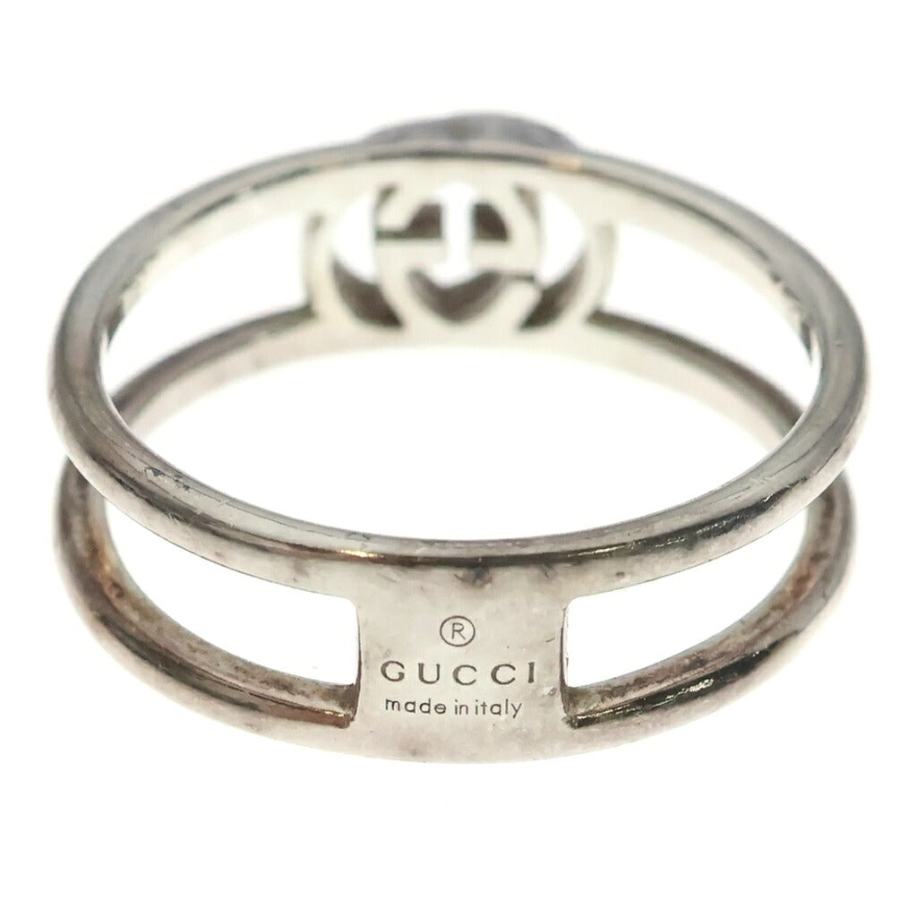 GUCCI(グッチ) インターロッキング リング シルバー Ag925