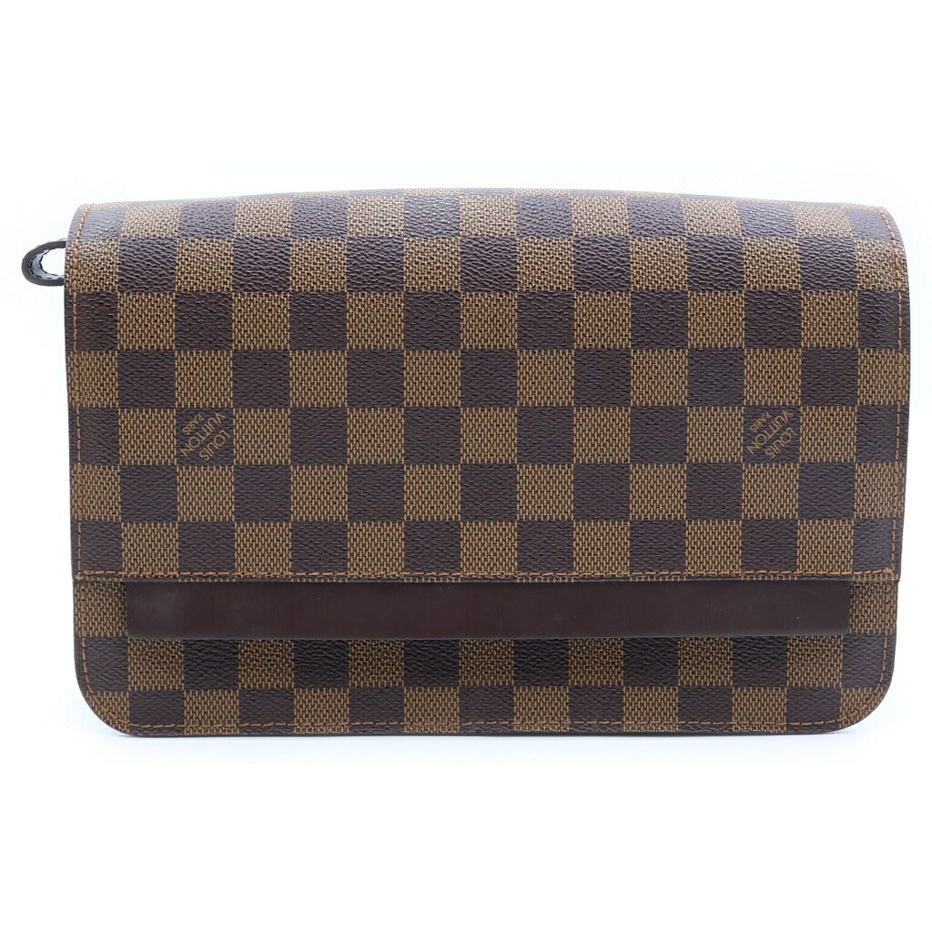 LOUIS VUITTON(ルイヴィトン) サンルイ クラッチバッグ セカンドバッグ ダミエ PVCレザー ブラウン N51993