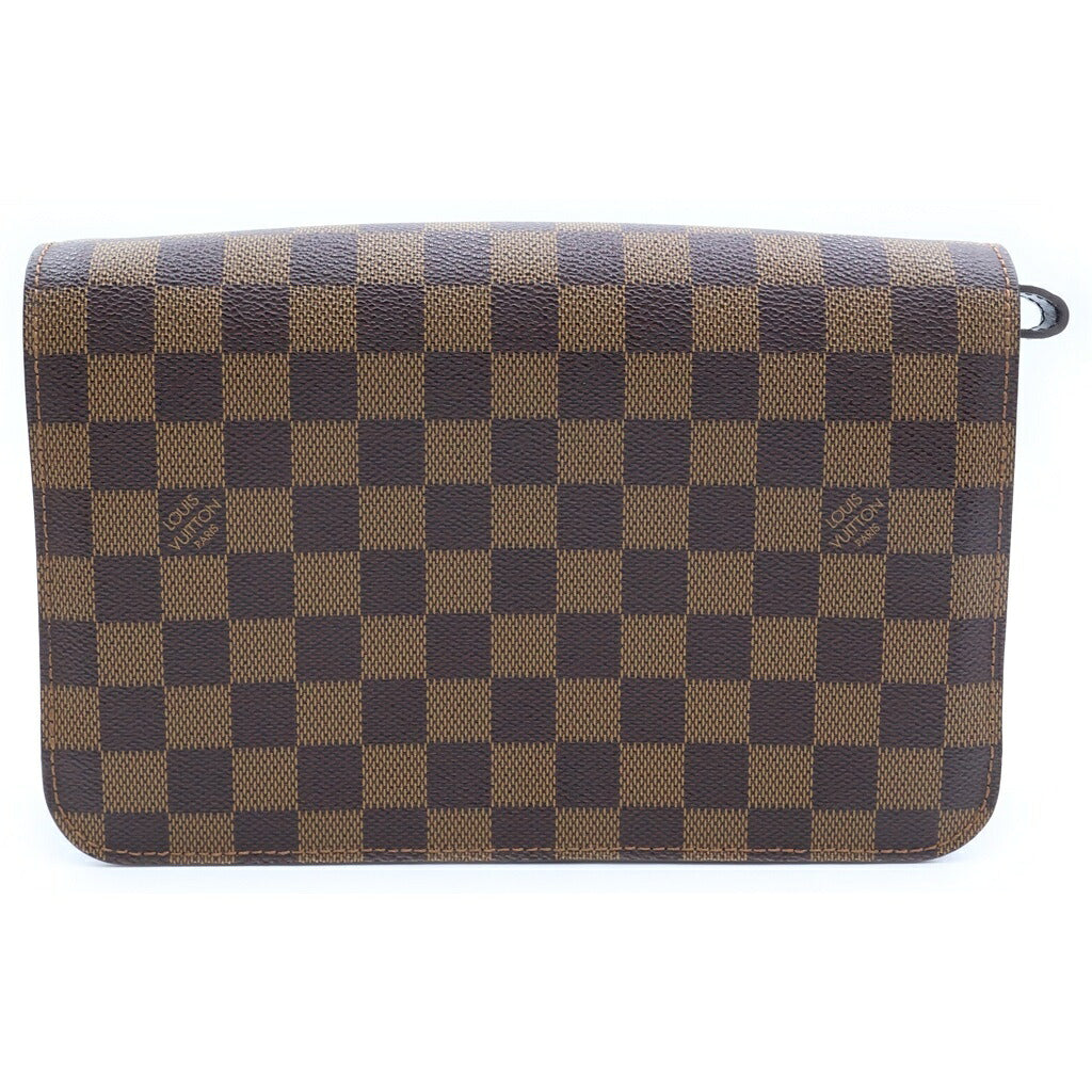 LOUIS VUITTON(ルイヴィトン) サンルイ クラッチバッグ セカンドバッグ ダミエ PVCレザー ブラウン N51993