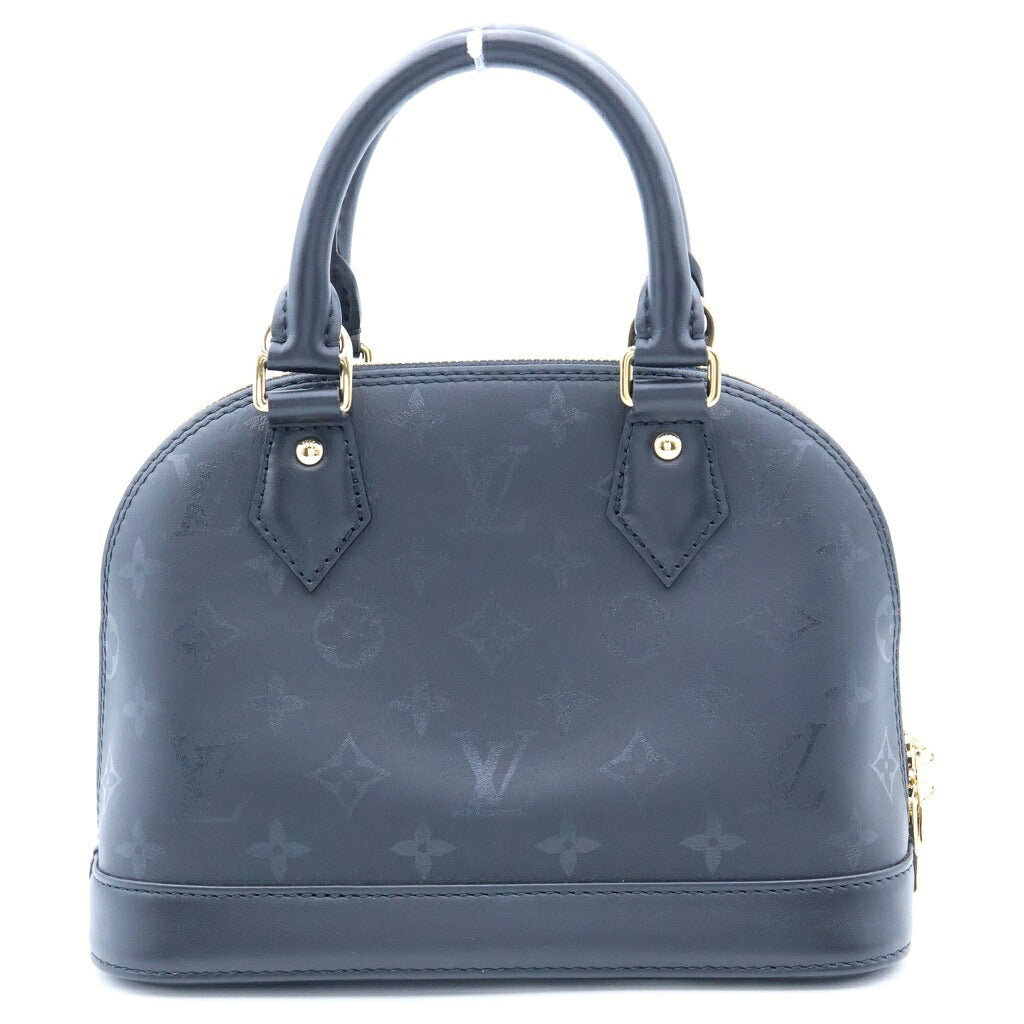 LOUIS VUITTON(ルイヴィトン) モノグラムインク アルマBB ハンドバッグ ショルダーバッグ 2way カーフレザー ブラック M3A843