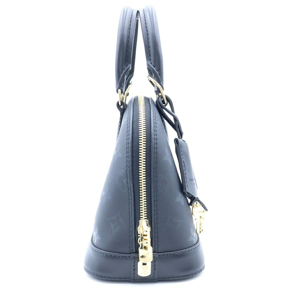 LOUIS VUITTON(ルイヴィトン) モノグラムインク アルマBB ハンドバッグ ショルダーバッグ 2way カーフレザー ブラック M3A843