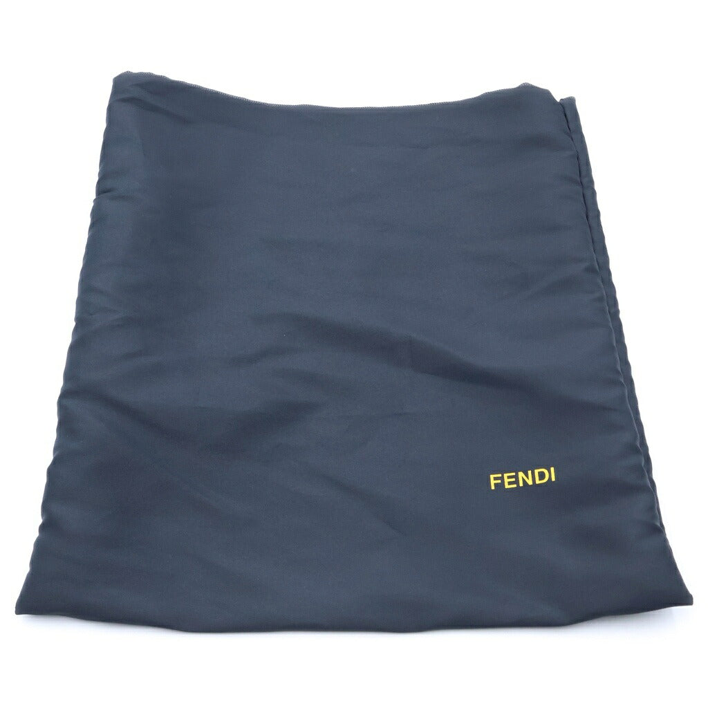 FENDI(フェンディ) ズッカ オイスター ワンショルダーバッグ ハンドバッグ ブラウン×ベージュ キャンバス×レザー 8BR248