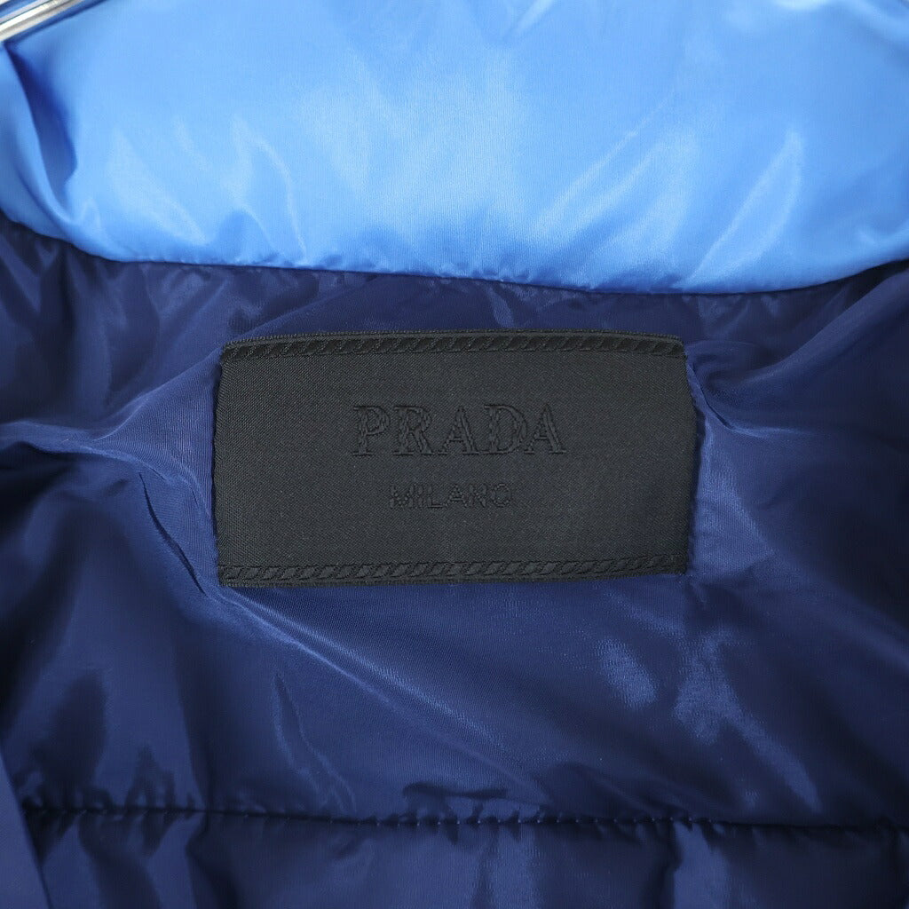 PRADA(プラダ) ダウンジャケット キッズ アウター ナイロン ブルー