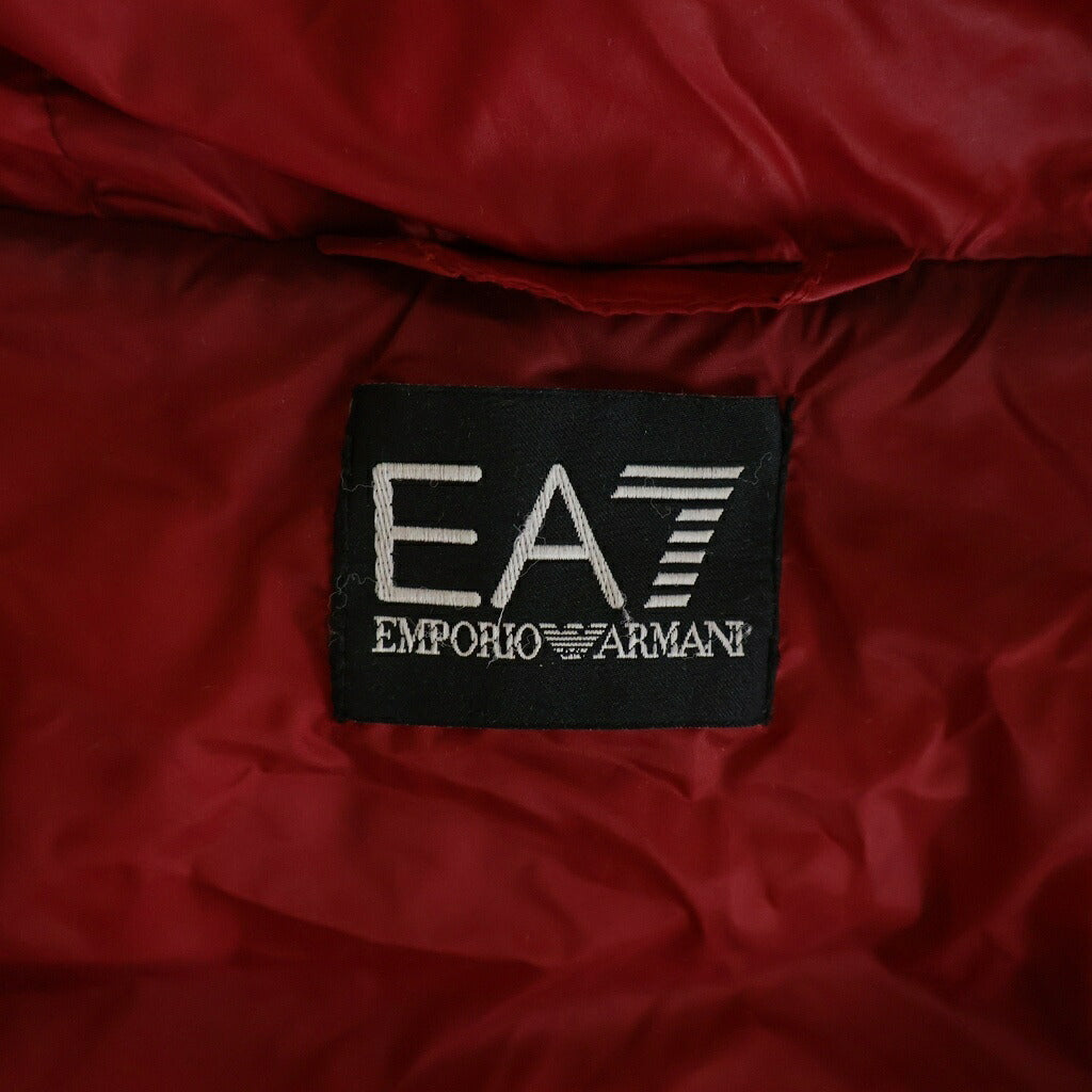EMPORIO ARMANI EA7(エンポリオアルマーニイーエーセブン) ダウンジャケット アウター ナイロン レッド