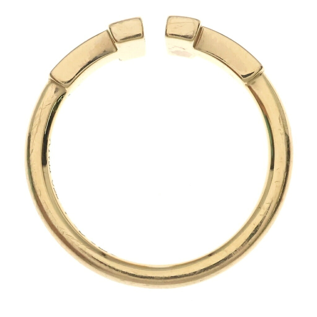 TIFFANY & Co.(ティファニー) Tワイヤー ダイヤリング ピンクゴールド Au750PG