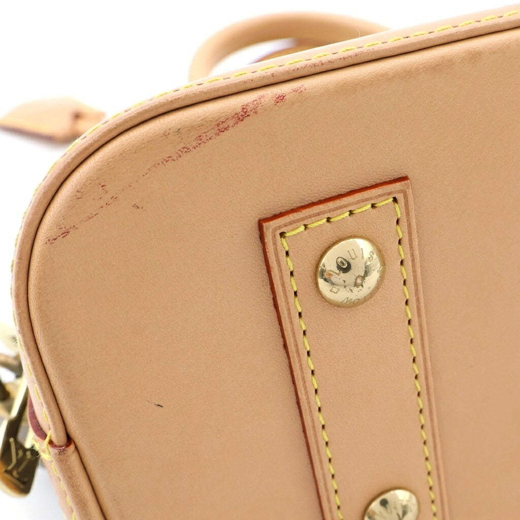 LOUIS VUITTON(ルイヴィトン) モノグラム アルマBB ハンドバッグ ショルダーバッグ 2WAY ブラウン PVC×レザー M53152 IC