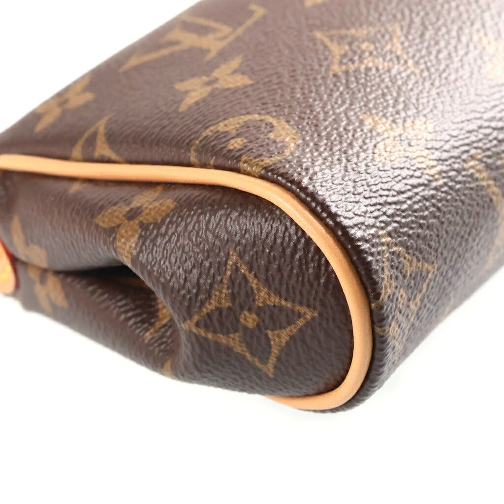 LOUIS VUITTON(ルイヴィトン) モノグラム エヴァ チェーンショルダーバッグ ハンドバッグ ブラウン PVC×レザー M13567 ICタイプ