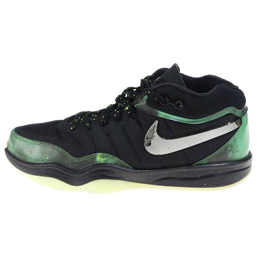 NIKE(ナイキ) Victor Wembanyama Air Zoom Hustle 'Alien' ビクター・ウェンバンヤマ × ナイキ エアズーム GT ハッスル 2 エイリアン バスケットボール シューズ スニーカー ブラック×グリーン FZ7309-900