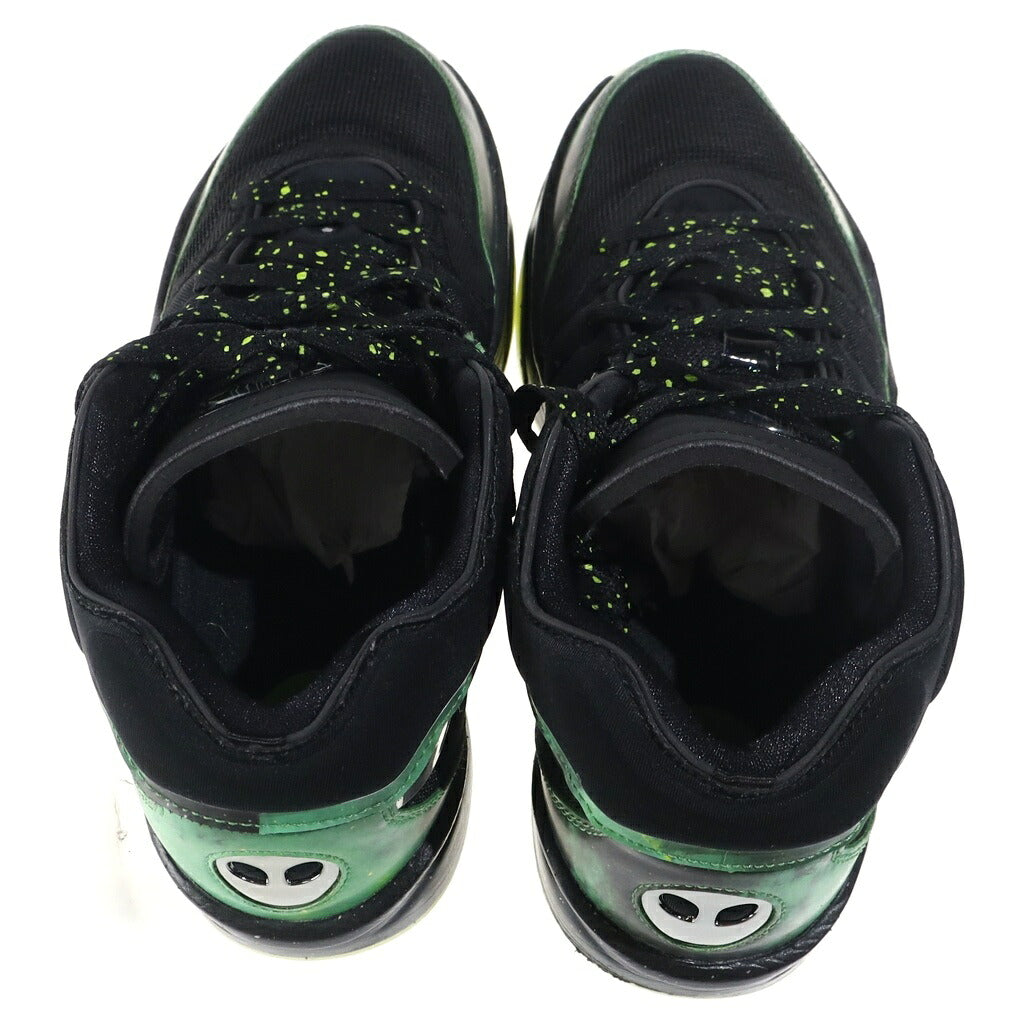 NIKE(ナイキ) Victor Wembanyama Air Zoom Hustle 'Alien' ビクター・ウェンバンヤマ × ナイキ エアズーム GT ハッスル 2 エイリアン バスケットボール シューズ スニーカー ブラック×グリーン FZ7309-900