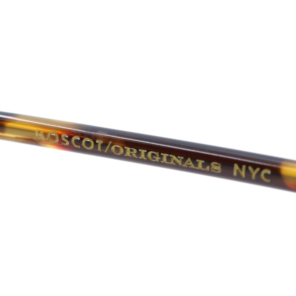MOSCOT(モスコット) KANAKA カナカ メガネ アイウェア メタルフレーム ブラウン/ゴールド
