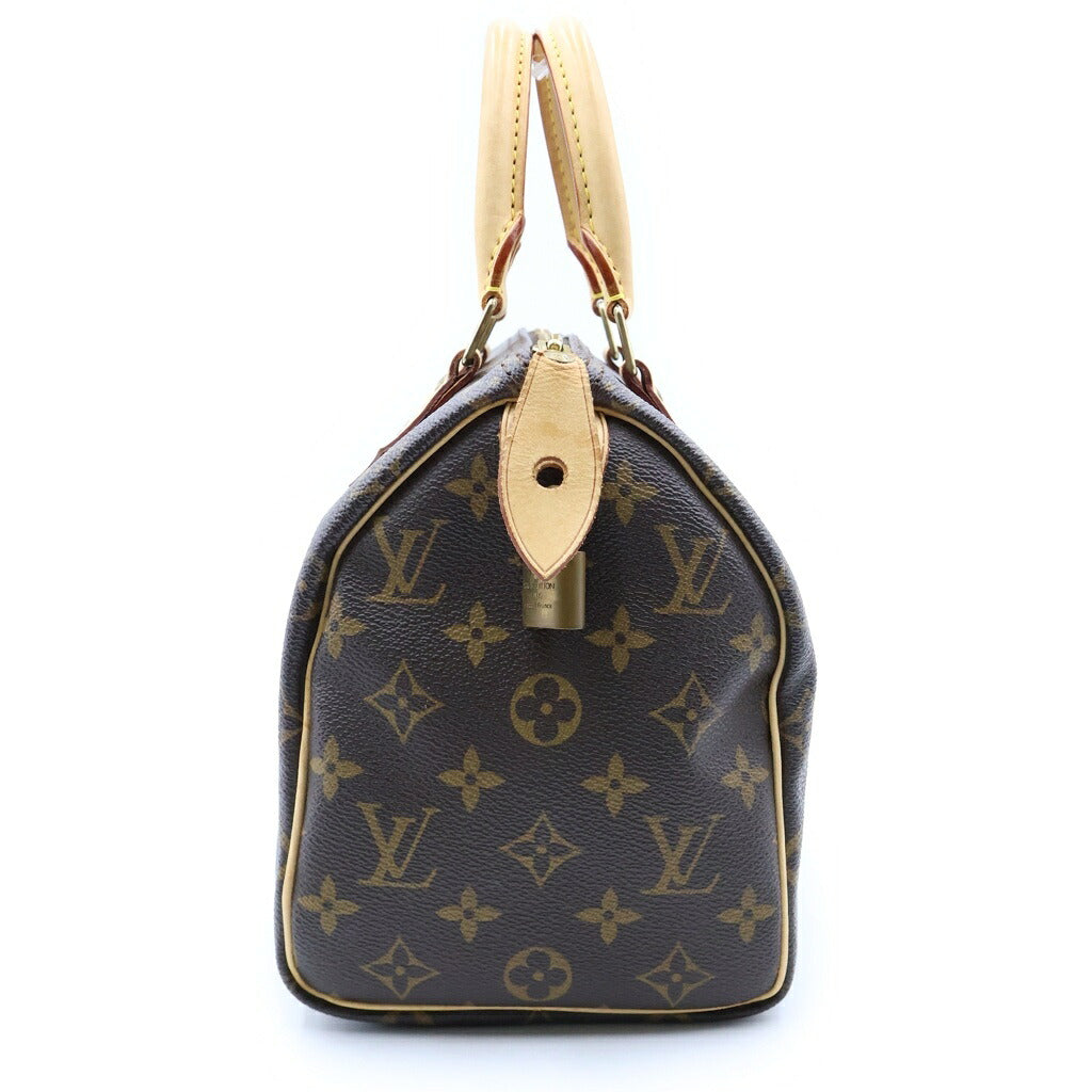 LOUIS VUITTON(ルイヴィトン) モノグラム スピーディ25 ハンドバッグ ミニボストンバッグ ブラウン PVC×レザー M41528