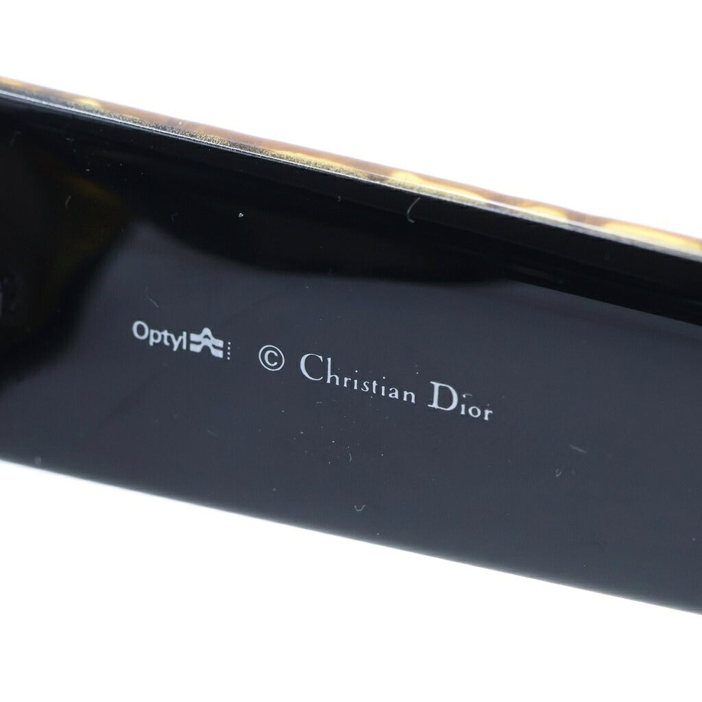 Christian Dior(クリスチャンディオール) サングラス カナージュ ヴィンテージ アイウェア CDロゴ イエロー/ブラック