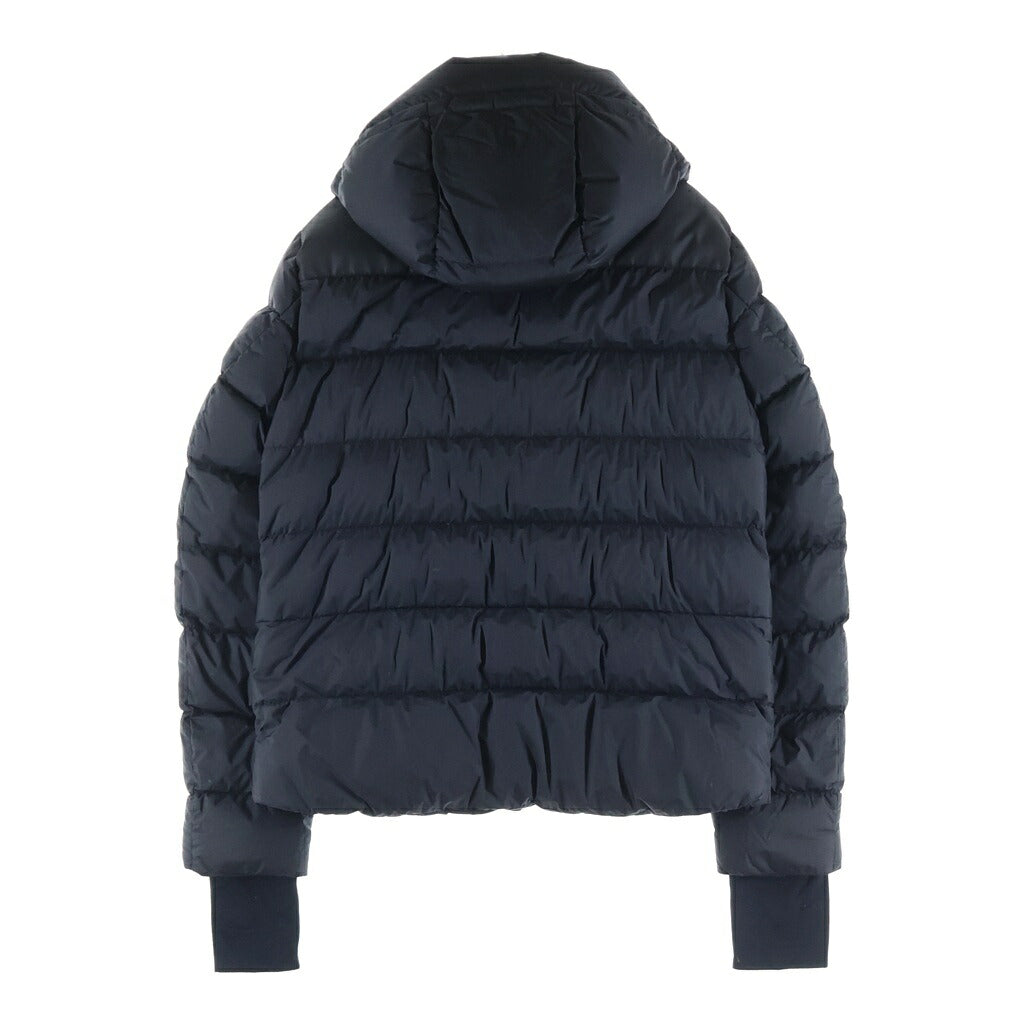 MONCLER GRENOBLE(モンクレールグルノーブル) 20AW CAMURAC カムラック ワッペンロゴ ジップアップ フーデッド ダウンジャケット ブラック F20971A50540