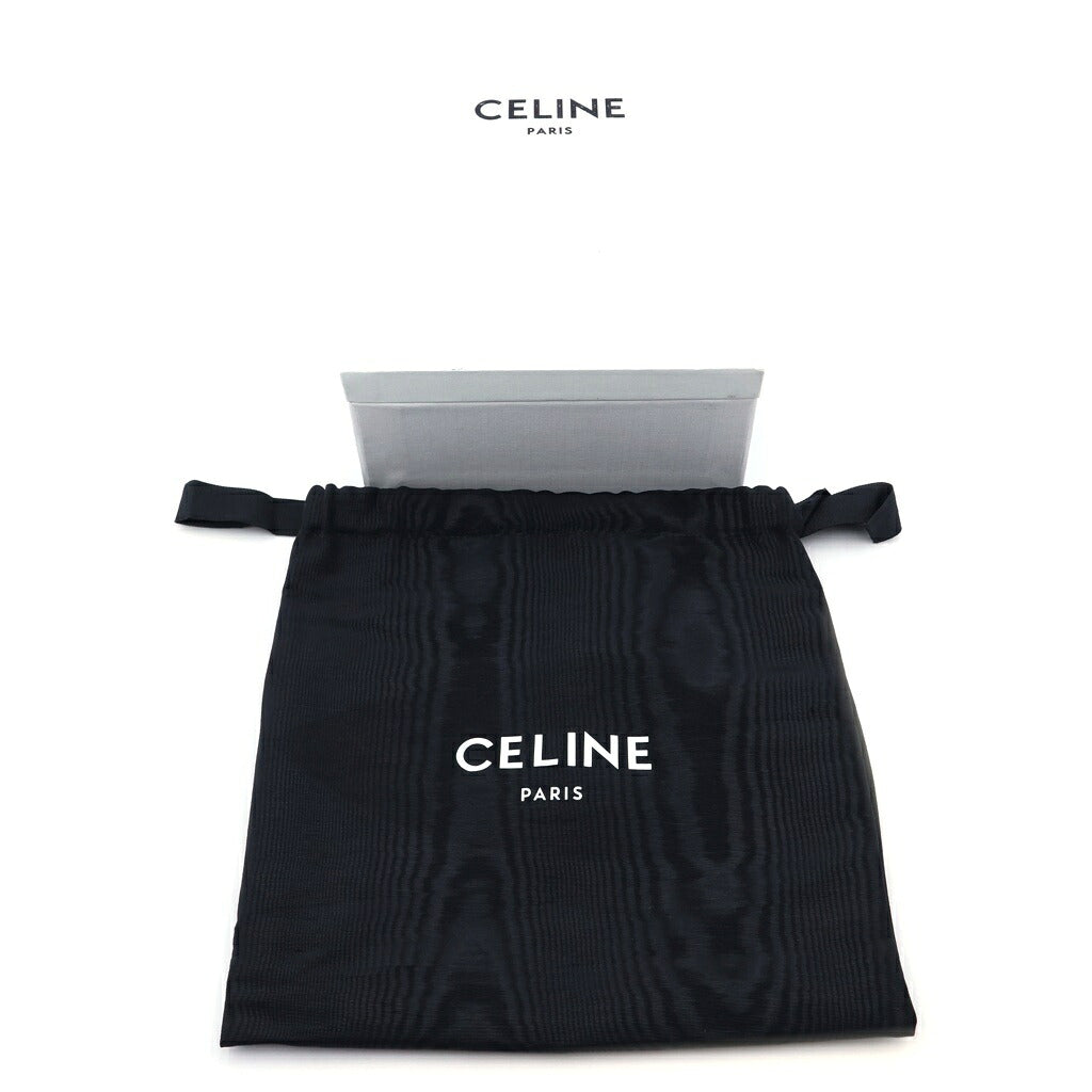 CELINE(セリーヌ) ティーントリオンフ ショルダーバッグ ブラック カーフ