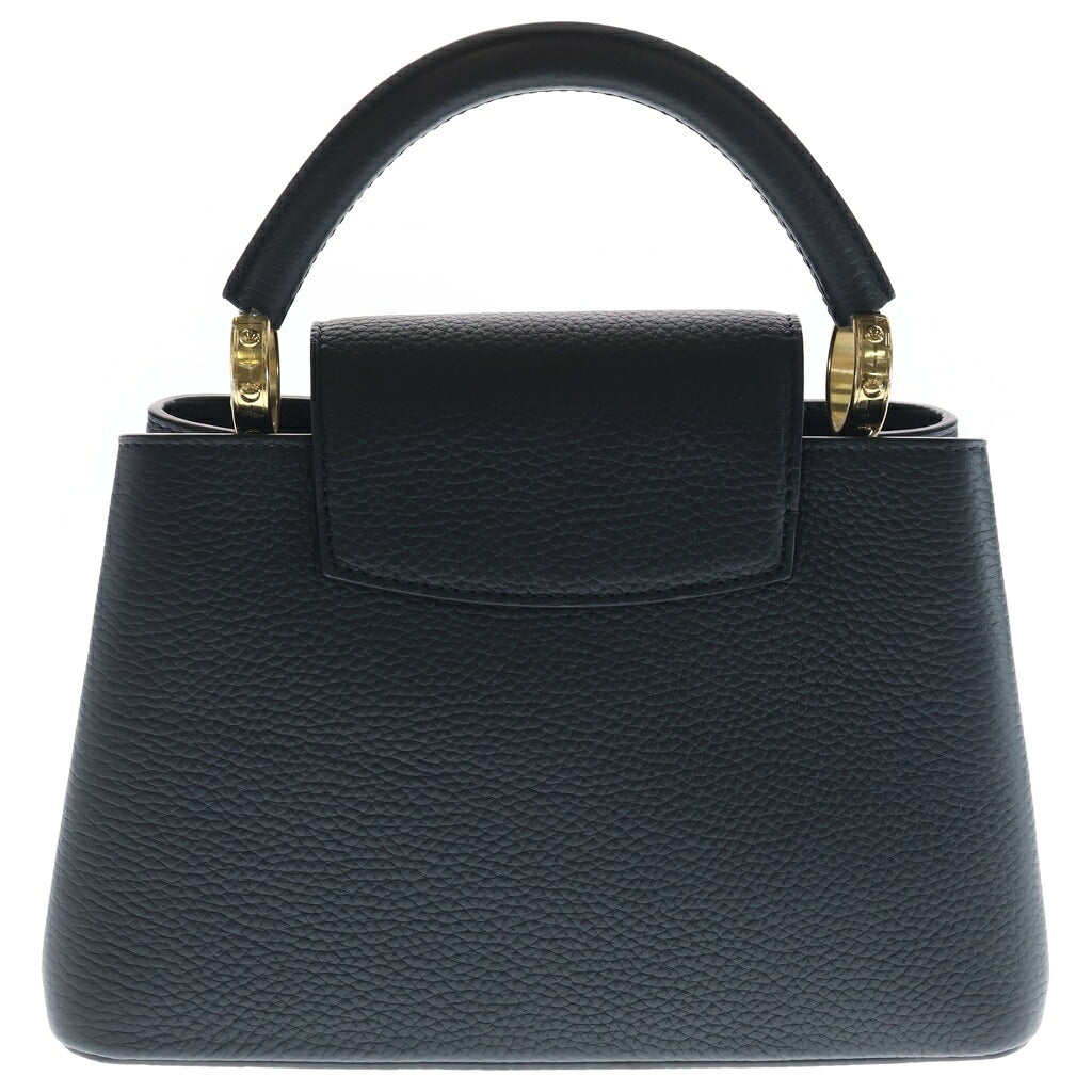 LOUIS VUITTON(ルイヴィトン) カプシーヌBB ハンドバッグ ショルダーバッグ 2WAY ブラック レザー M94755 ICタイプ