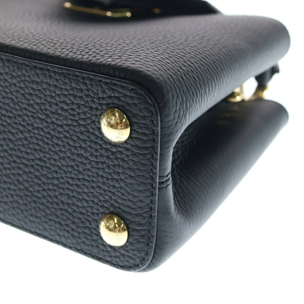 LOUIS VUITTON(ルイヴィトン) カプシーヌBB ハンドバッグ ショルダーバッグ 2WAY ブラック レザー M94755 ICタイプ