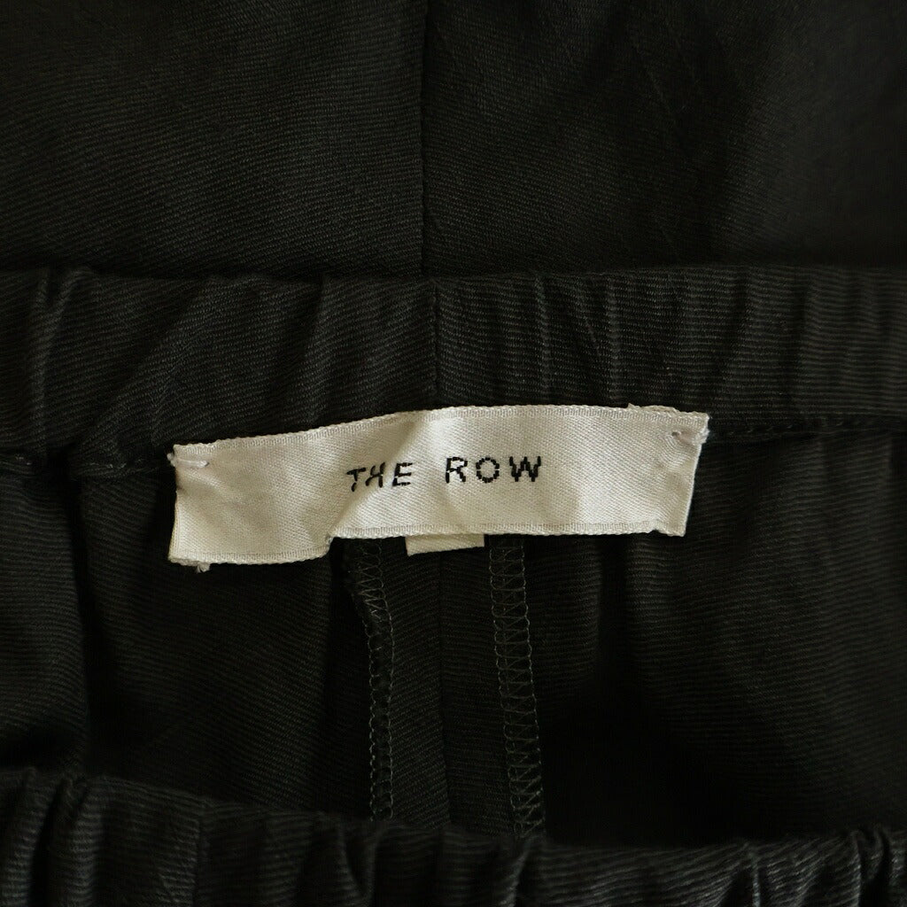 THE ROW(ザロウ) Gala Trousersガラ パンツトラウザーズ イージーパンツ ブラウン シルク/リネン 8653ーW3691