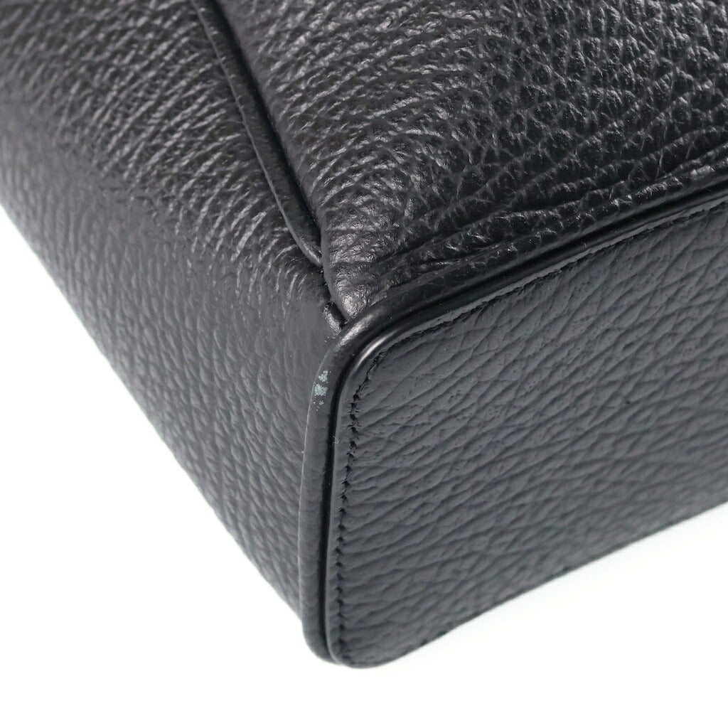 Maison Margiela(メゾンマルジェラ) 5AC トートバッグ ショルダーバッグ 2way レザー ブラック SB1WD0001
