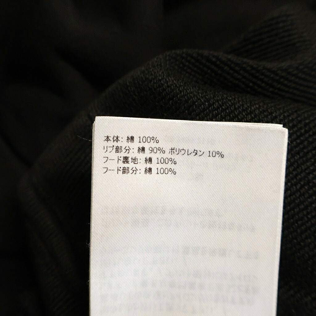 MONCLER(モンクレール) マグリア ロゴワッペン プリント フーディー コットンパーカー ブラック E20918046450 V8048