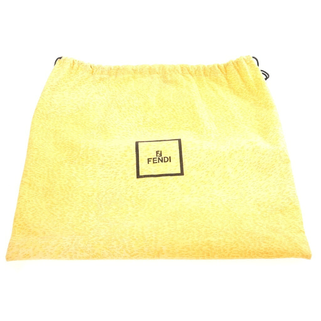 FENDI(フェンディ) ズッカ マンマバケット ハンドバッグ ワンショルダーバッグ ブラウン キャンバス×レザー 0915887991