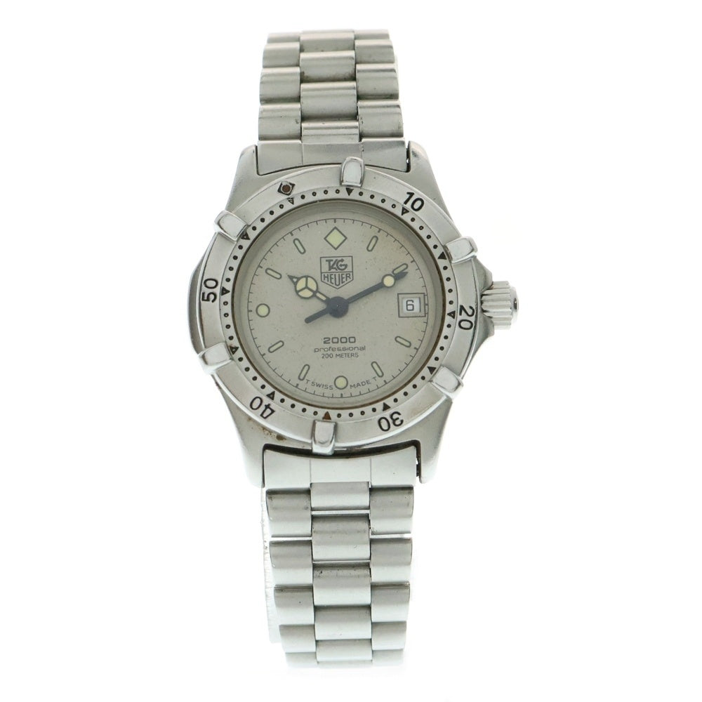 TAG HEUER(タグホイヤー) プロフェッショナル2000 ダイバー 腕時計 ウォッチ シルバー文字盤 SS/QZ 962.208