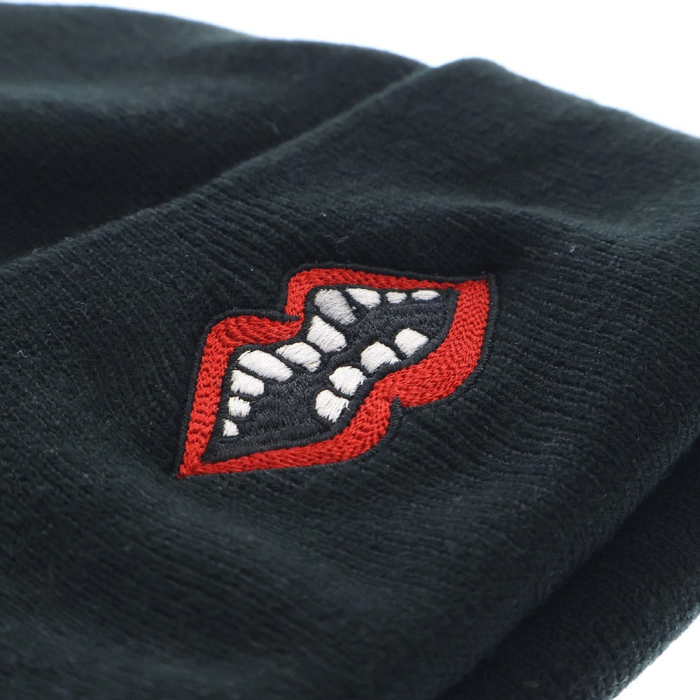 CHROME HEARTS(クロムハーツ) ×MATTY BOY PPO WOOL WATCH CAP マッティボーイ チョンパー刺繍ニットキャップ ビーニー ニット帽 ブラック