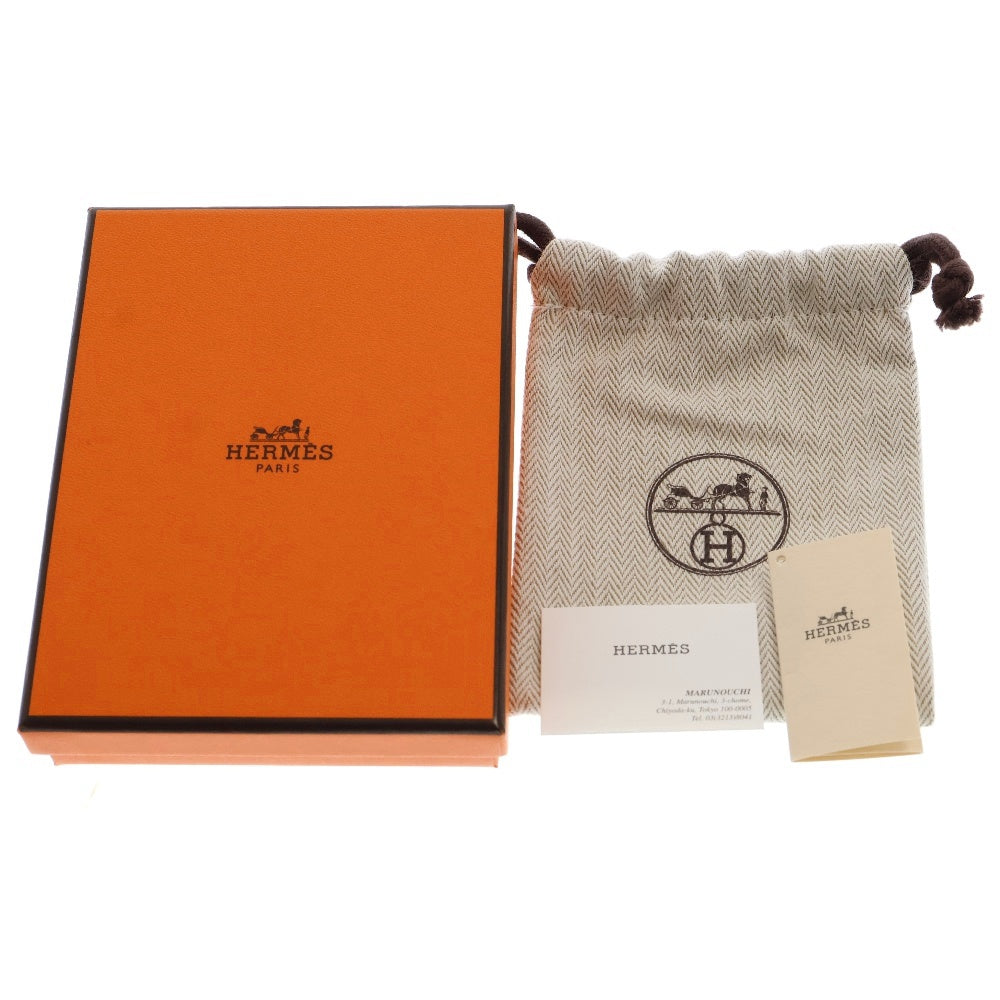 HERMES(エルメス) ポップアッシュミニ ネックレス GP リラ ピンクゴールド×パープル ペンダント アクセサリー