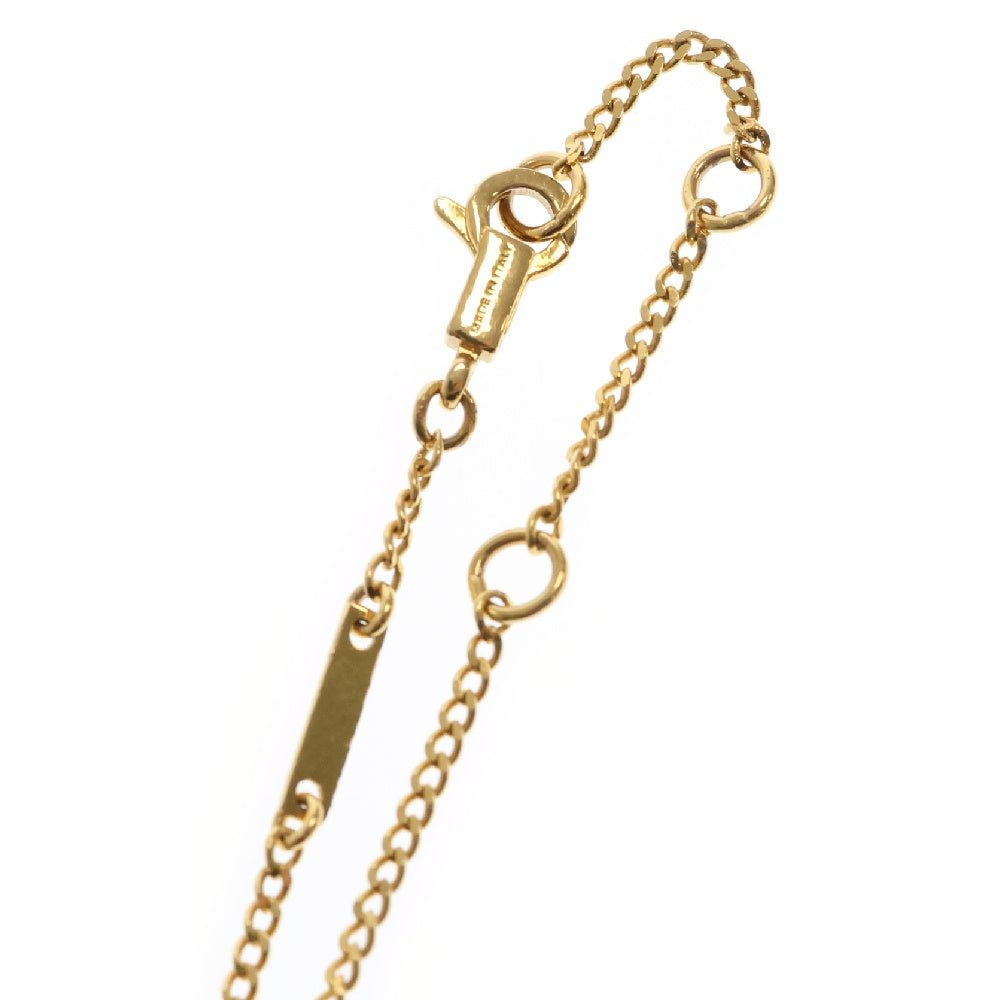 CELINE(セリーヌ) トリオンフ ラインストーン ネックレス ゴールド メタル GP ペンダント アクセサリー