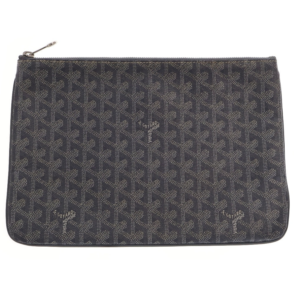 GOYARD(ゴヤール) セナMM グレー PVCレザー クラッチバッグ セカンドバッグ
