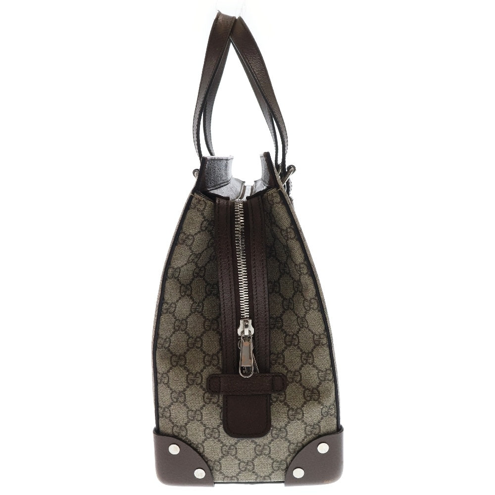 GUCCI(グッチ) GGスプリーム レザートートバッグ 626356