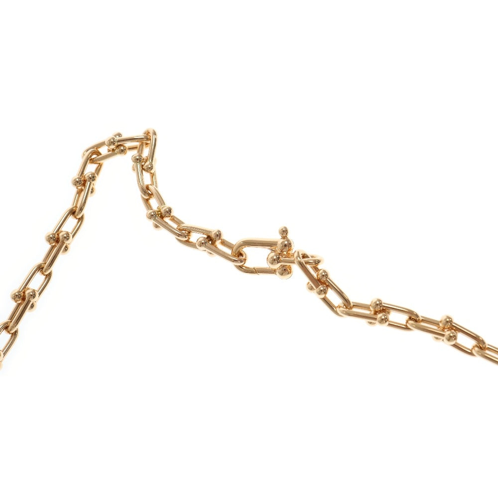 TIFFANY&Co(ティファニー) ハードウェア スモールリンク カスタム 20inch ネックレス Au750 K18 PG ピンクゴールド