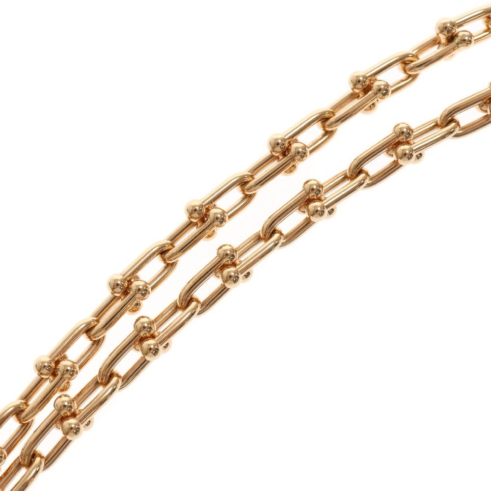 TIFFANY&Co(ティファニー) ハードウェア スモールリンク カスタム 20inch ネックレス Au750 K18 PG ピンクゴールド