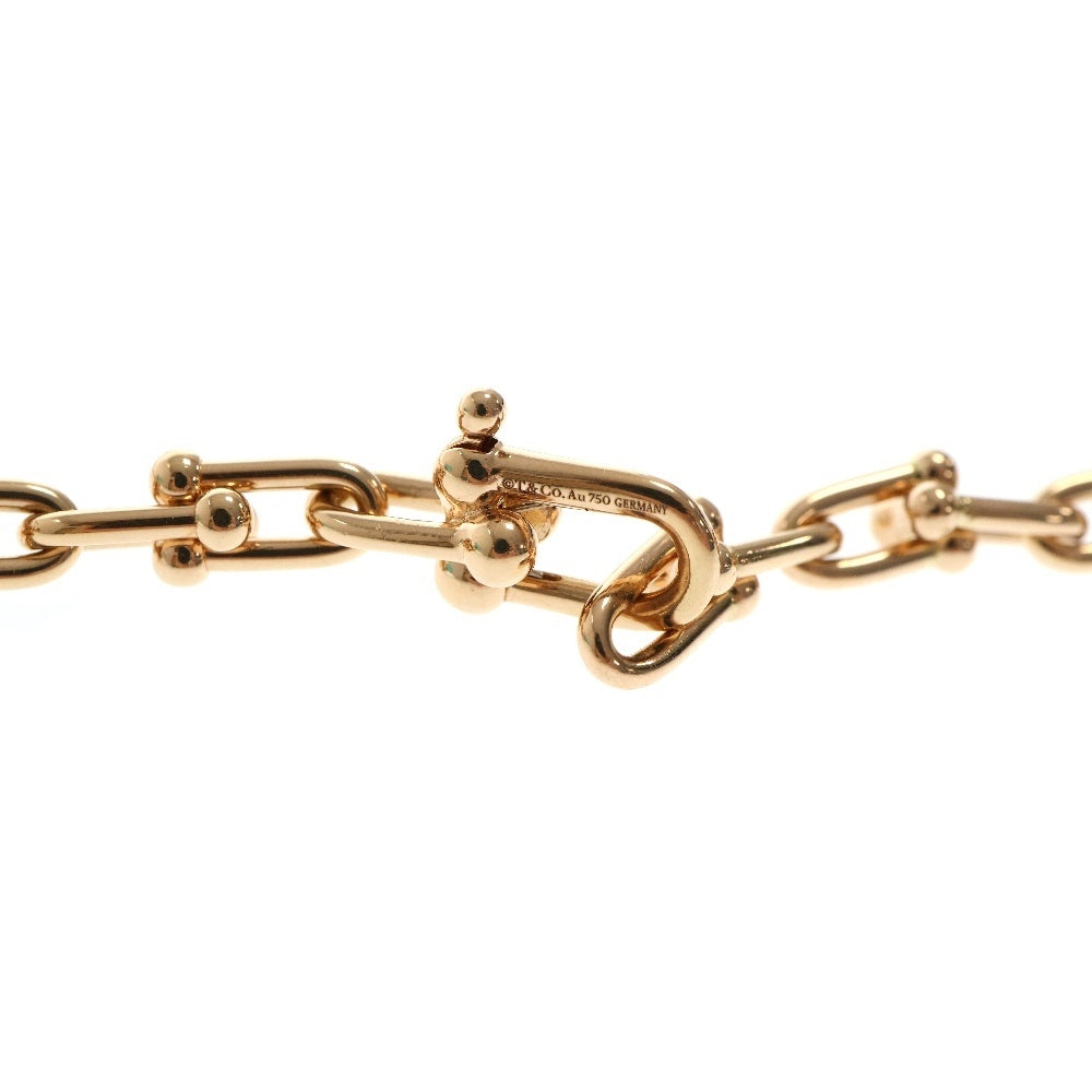 TIFFANY&Co(ティファニー) ハードウェア スモールリンク カスタム 20inch ネックレス Au750 K18 PG ピンクゴールド