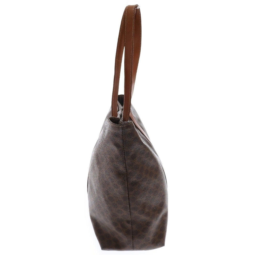 CELINE(セリーヌ) マカダム柄 トートバッグ ハンドバッグ ブラウン