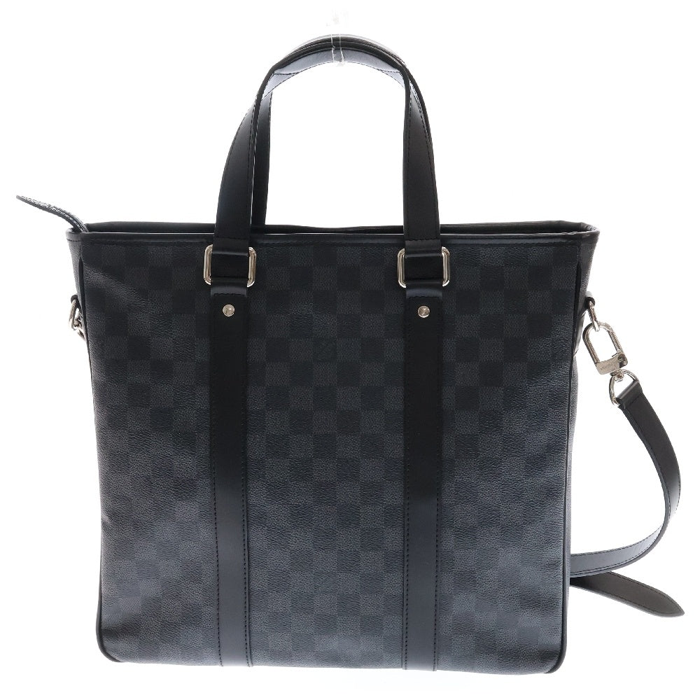 LOUIS VUITTON(ルイヴィトン) ダミエグラフィット タダオPM ハンドバッグ トートバッグ ショルダーバッグ ブラック PVCレザー N41467