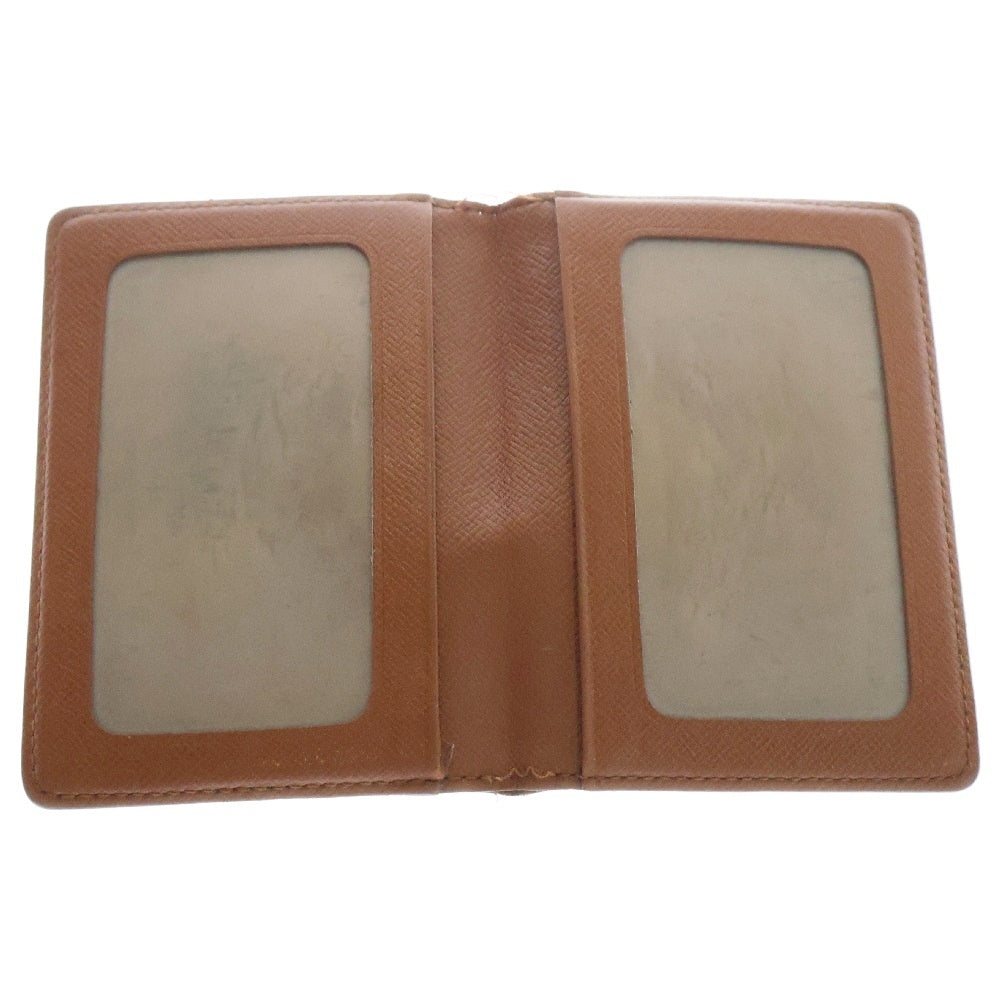 LOUIS VUITTON(ルイヴィトン) モノグラム ポルト2カルト ヴェルティカル カードケース 名刺入れ ブラウン PVC M60533