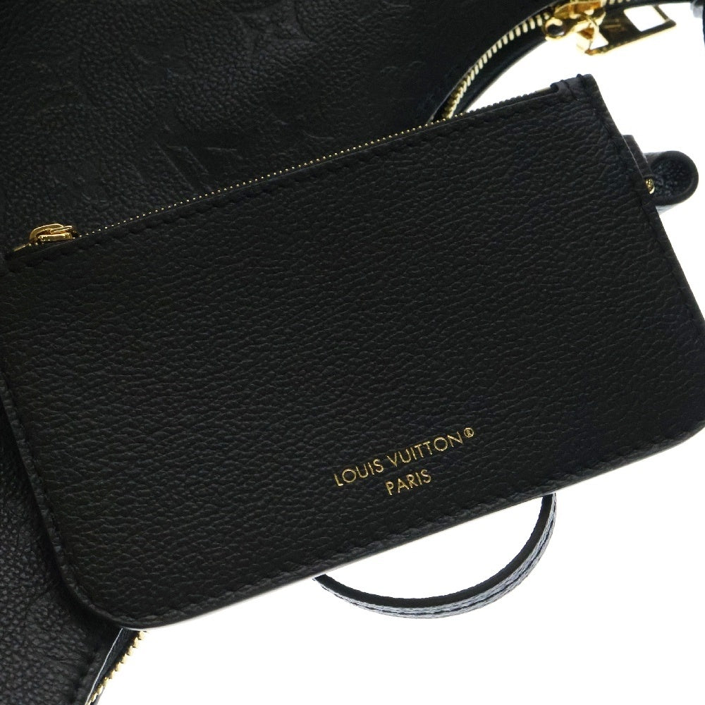 LOUIS VUITTON(ルイヴィトン) モノグラムアンプラント サック・スポール ノワール 黒 レザー ワンショルダーバッグ RFID M46610