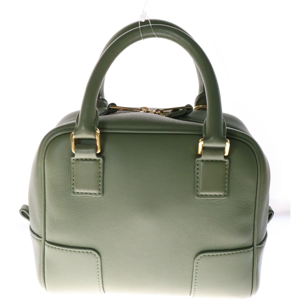 LOEWE(ロエベ) アマソナ16 2WAYバッグ ショルダーバッグ ハンドバッグ ミニバッグ グリーン レザー ゴールド金具