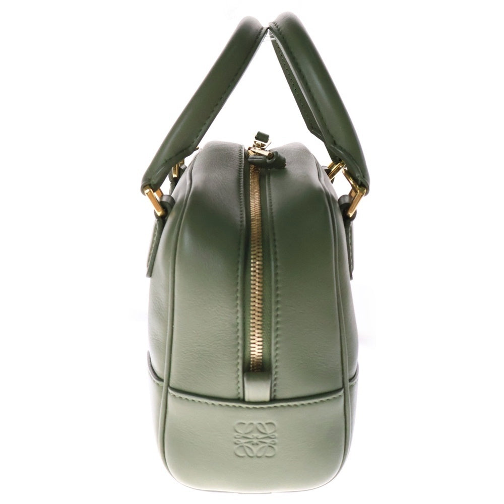 LOEWE(ロエベ) アマソナ16 2WAYバッグ ショルダーバッグ ハンドバッグ ミニバッグ グリーン レザー ゴールド金具