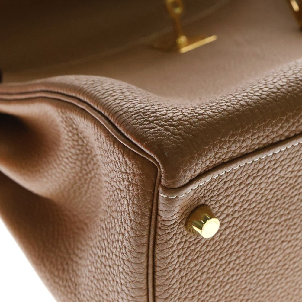 HERMES(エルメス) ケリー32 ゴールド トゴ 内縫い ゴールド金具 D刻印 ハンドバッグ ショルダーバッグ