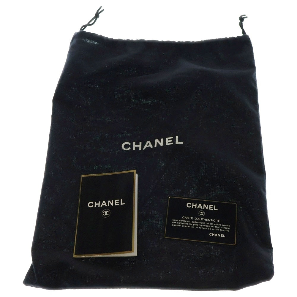 CHANEL(シャネル) ココマーク ラムスキン チェーンハンドバック ブラック ゴールド金具