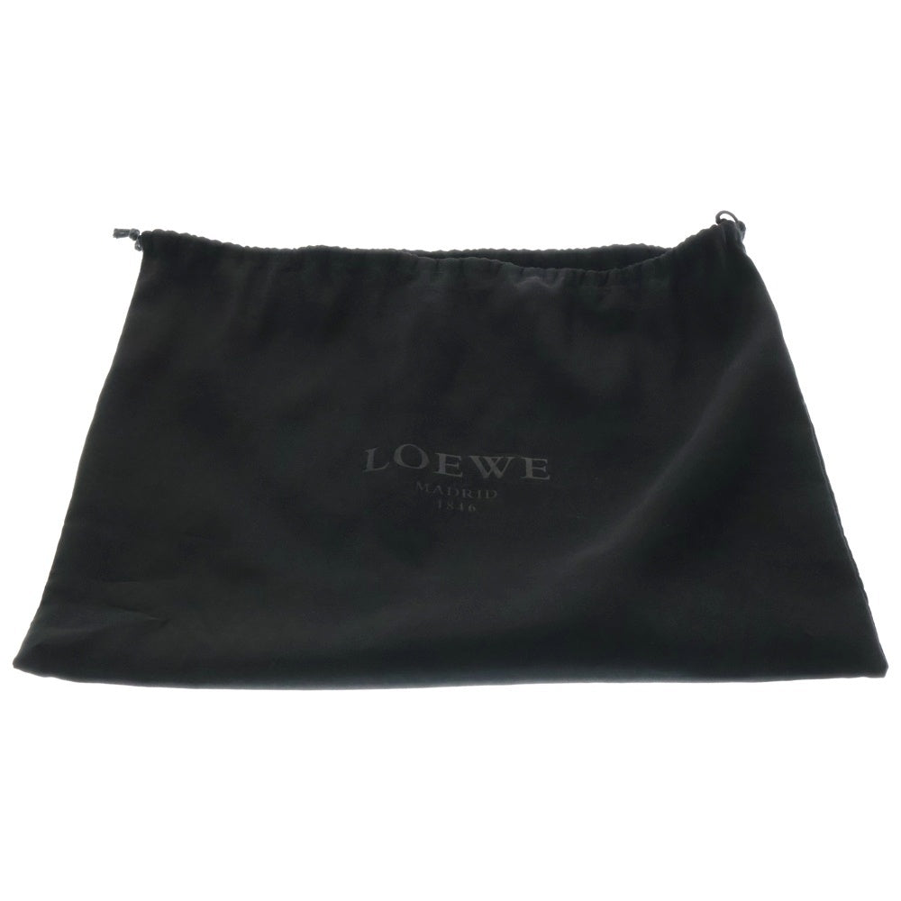 LOEWE(ロエベ) アマソナバック28 ハンドバッグミニバッグ ホワイト ゴールド金具 レザー