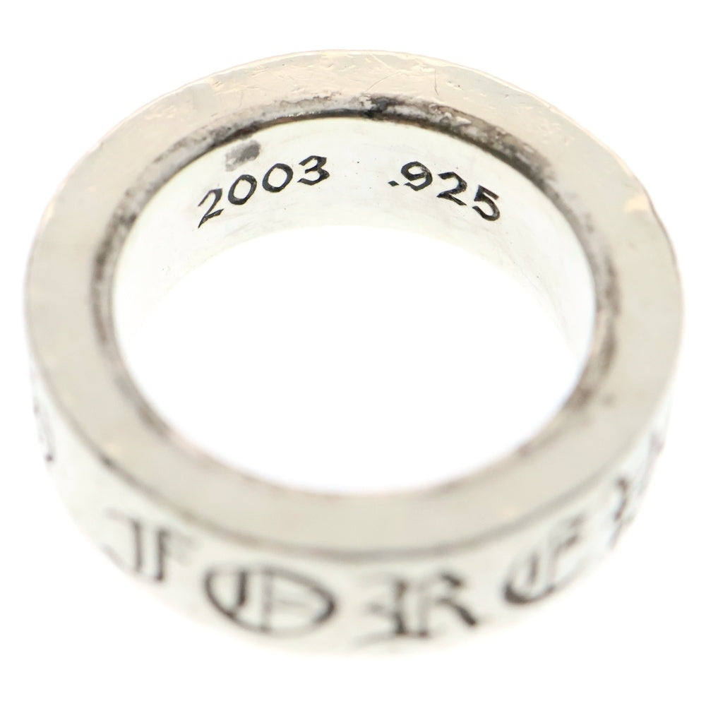 CHROME HEARTS(クロムハーツ) 6mm SPACER FOREVER 6mmスペーサーリング フォーエバーシルバー BCA337 レディース