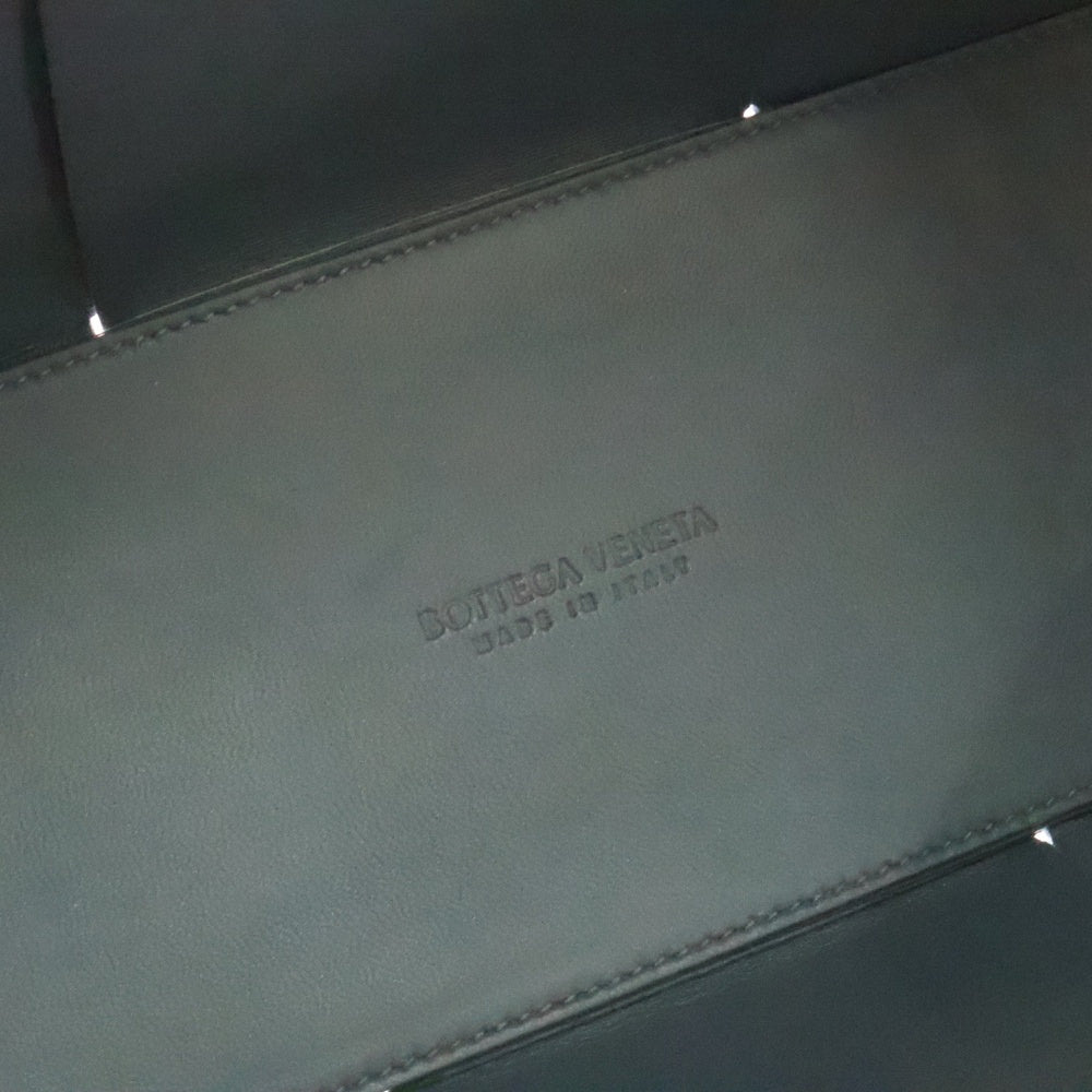 BOTTEGA VENETA(ボッテガヴェネタ) アルコトート マキシイントレチャート トートバッグ ライトグリーン レザー