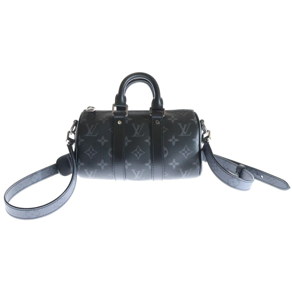 LOUIS VUITTON(ルイヴィトン) モノグラム エクリプス リバース キーポル XS 2wayバッグ ブラック PVCレザー M45947