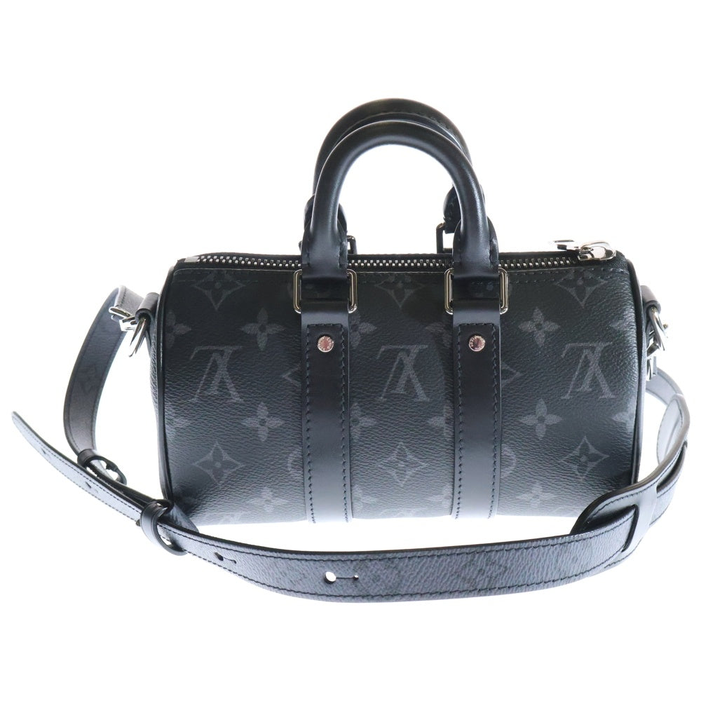 LOUIS VUITTON(ルイヴィトン) モノグラム エクリプス リバース キーポル XS 2wayバッグ ブラック PVCレザー M45947