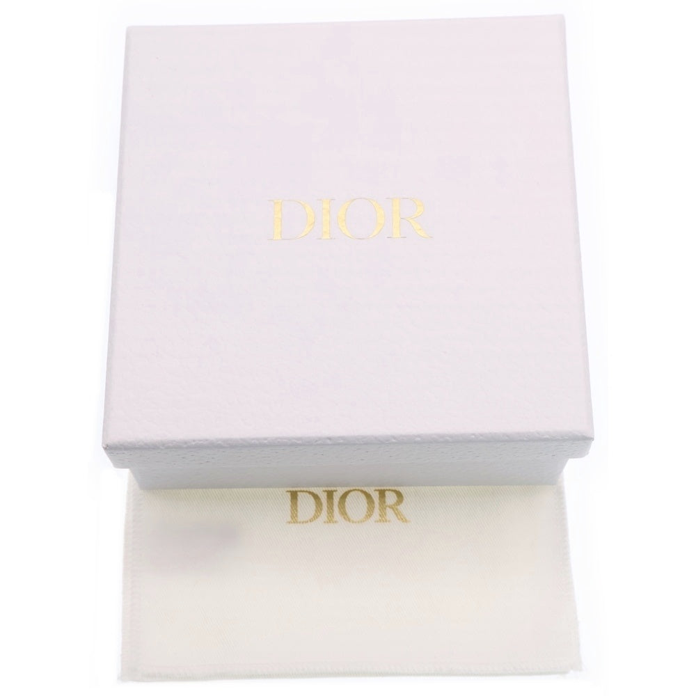 Christian Dior(クリスチャンディオール) カロ ラベンダー ウォレット コンパクト ミニ財布 コインケース ゴールド金具 ピンク レザー