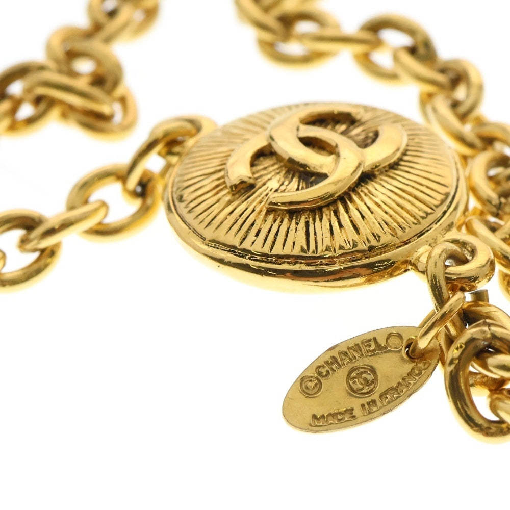 CHANEL(シャネル) ココマーク チェーンネックレス ペンダント ゴールド レディース
