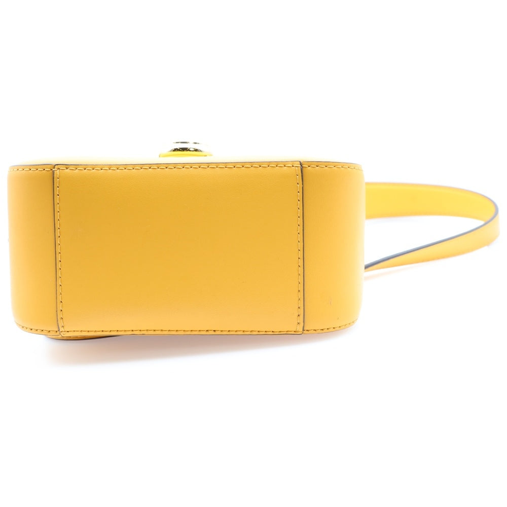 MICHAEL KORS(マイケルコース) LYRA ロゴ レザーショルダーバッグ イエロー 35F4G1YS5L